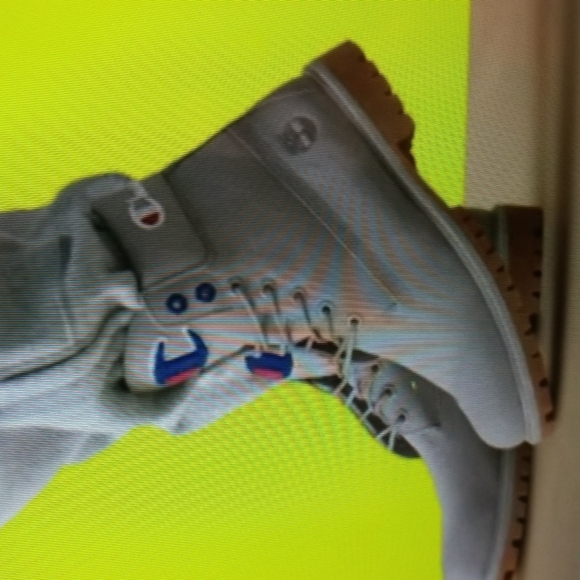 Timberland X Champion Grey Nubuck 6" BOOT SIZE 9 - Picture 7 of 8